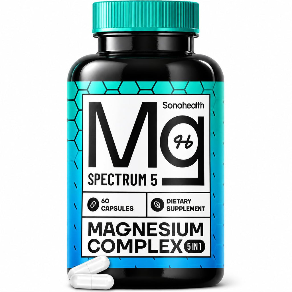 SonoHealth Spectrum 5 Magnesium Complex - 60 Capsules