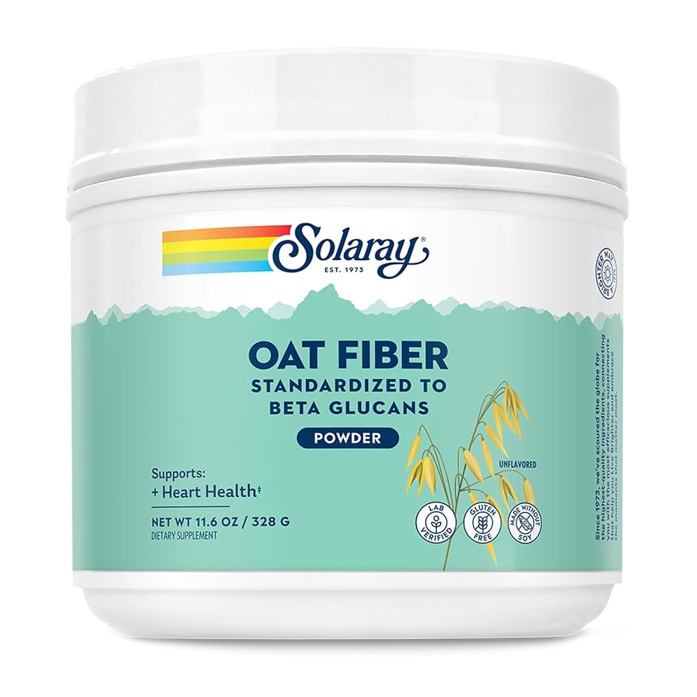 SOLARAY Oat Fiber Powder - 11.6 oz