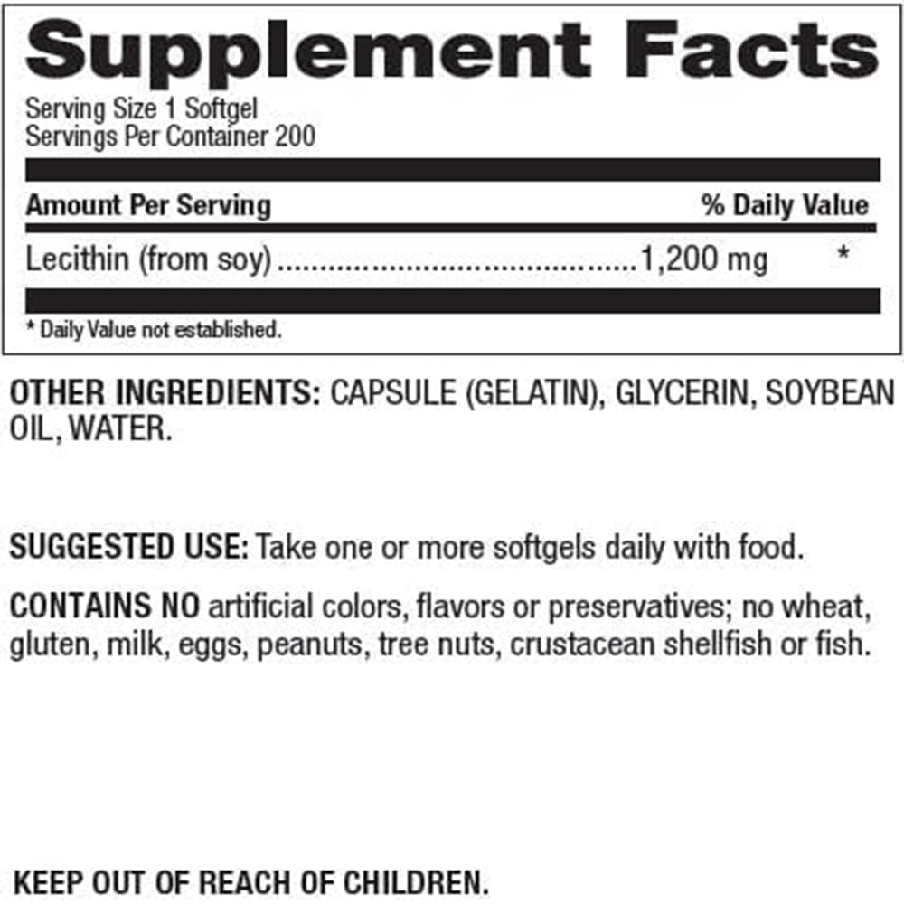 Natural Nutra Soy Lecithin Parent