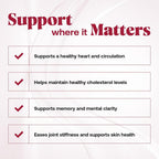 Basic Brands Super Smart Heart Omega Triple Strength 1000 mg - 90 Softgels - image 4