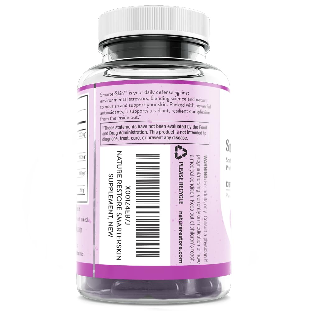 Nature Restore SmarterSkin Polypodium Leucotomos Skin Defense - 60 Capsules - image 2