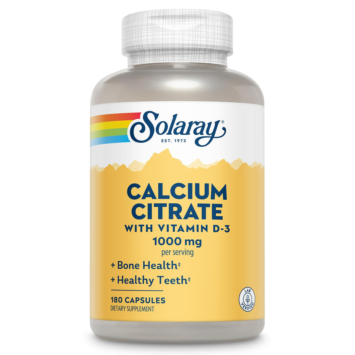 SOLARAY Capsule Calcium Citrate Bone Strength,Healthy Teeth 1000Mg