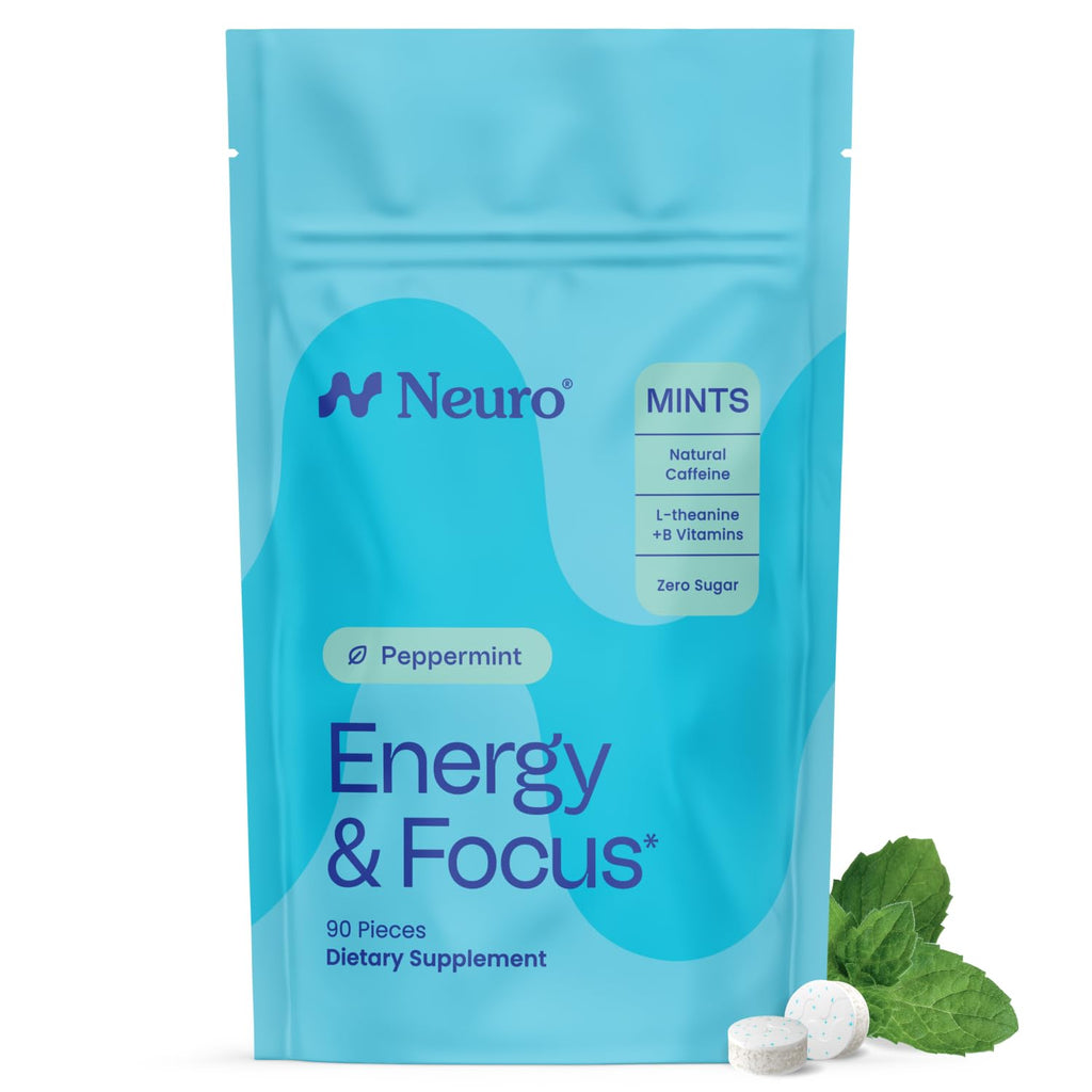 Neuro Energy & Focus Mints Peppermint - 90 Count
