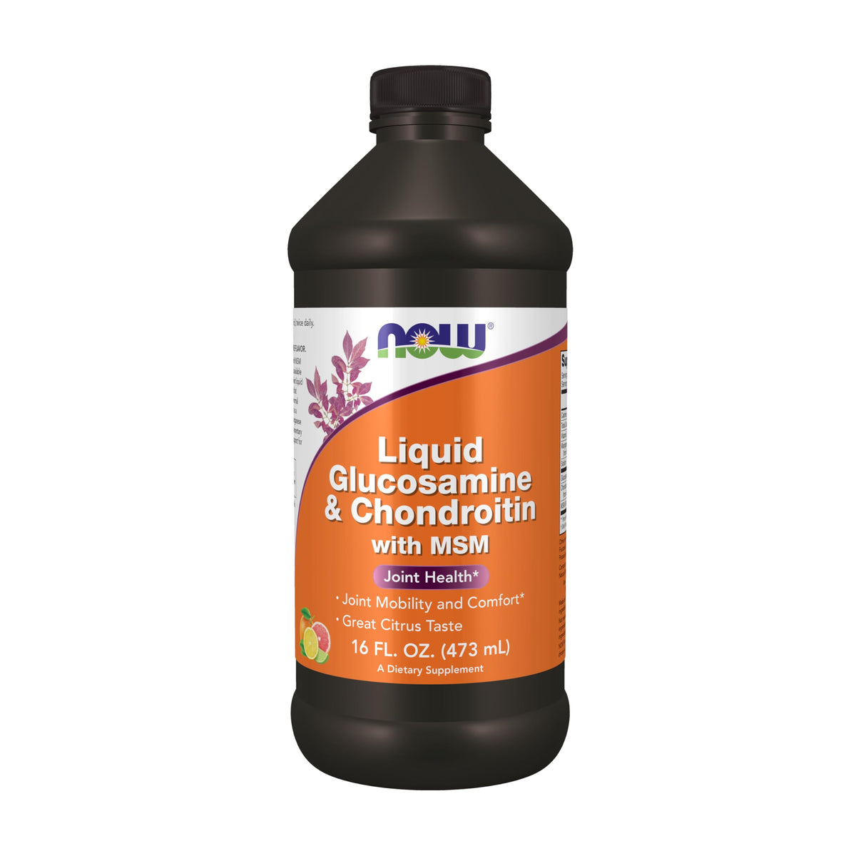 NowFoods NOW FOODS Liquid Glucosamine & Chondroitin MSM - 16 Fl Oz