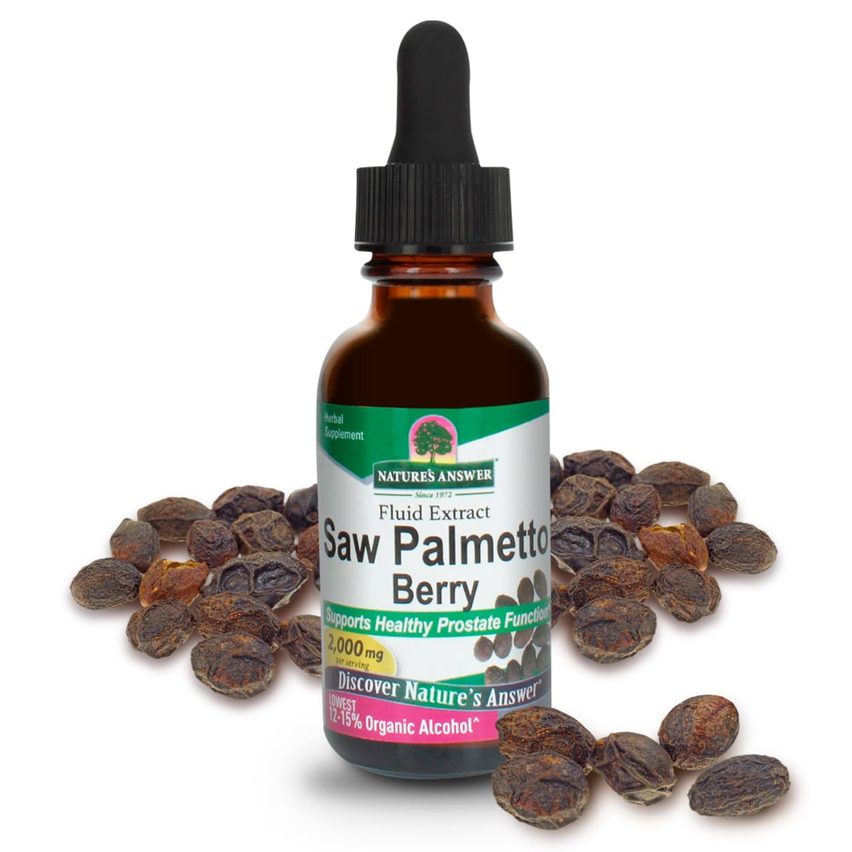 Nature's Answer Saw Palmetto Extract Liquid - 1 Fl Oz