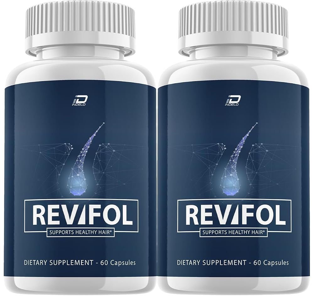 Indelo Revifol Hair Growth Support Supplement - 120 Capsules