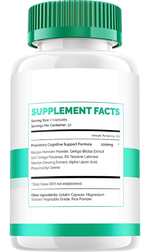 Indelo Vertigenics Brain Supplement Capsules for Memory and Focus - 180 Capsules - image 5