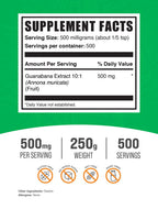BulkSupplements.com Guanabana Extract Powder (Soursop)