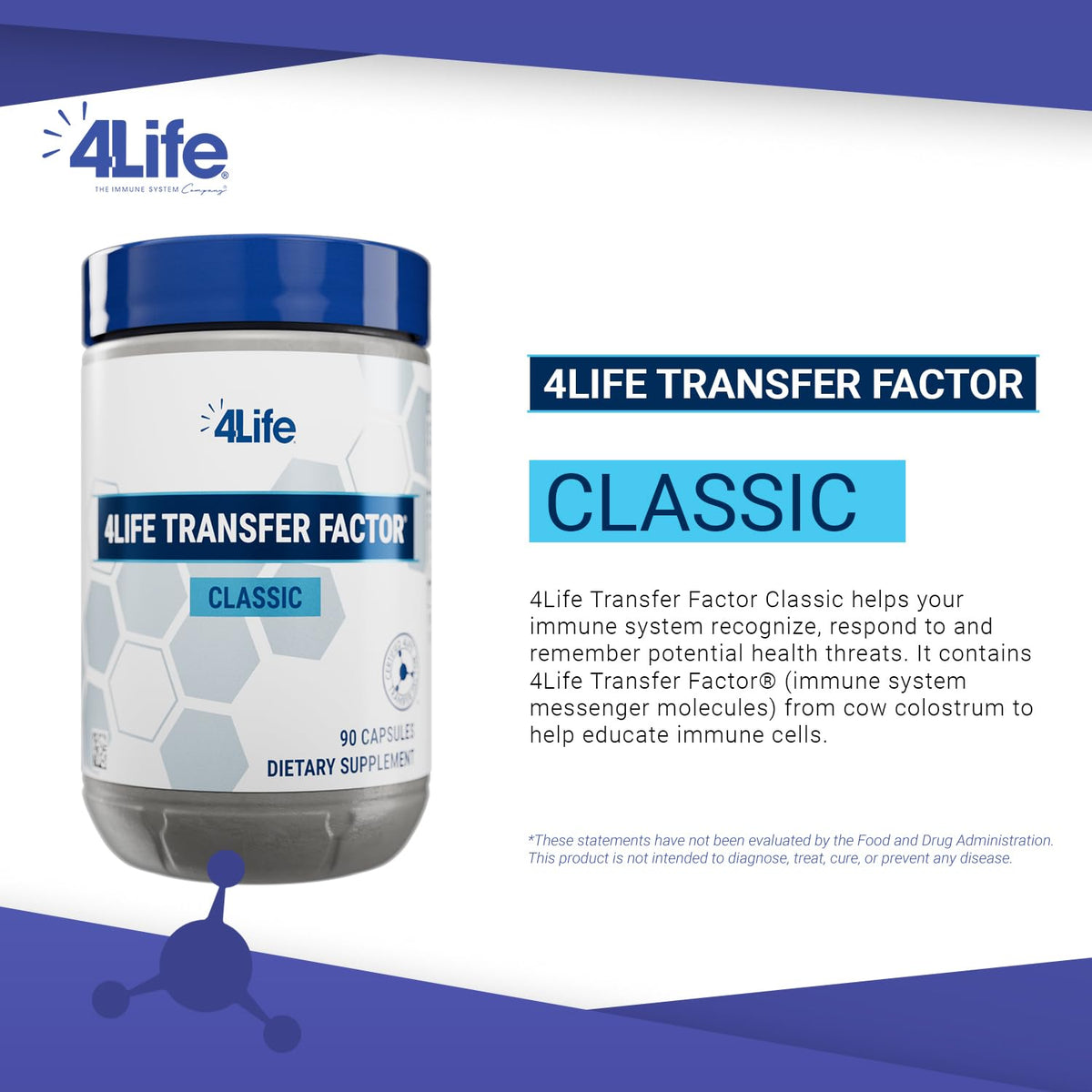 4Life Transfer Factor Classic Immune Support - 90 Capsules - image 3
