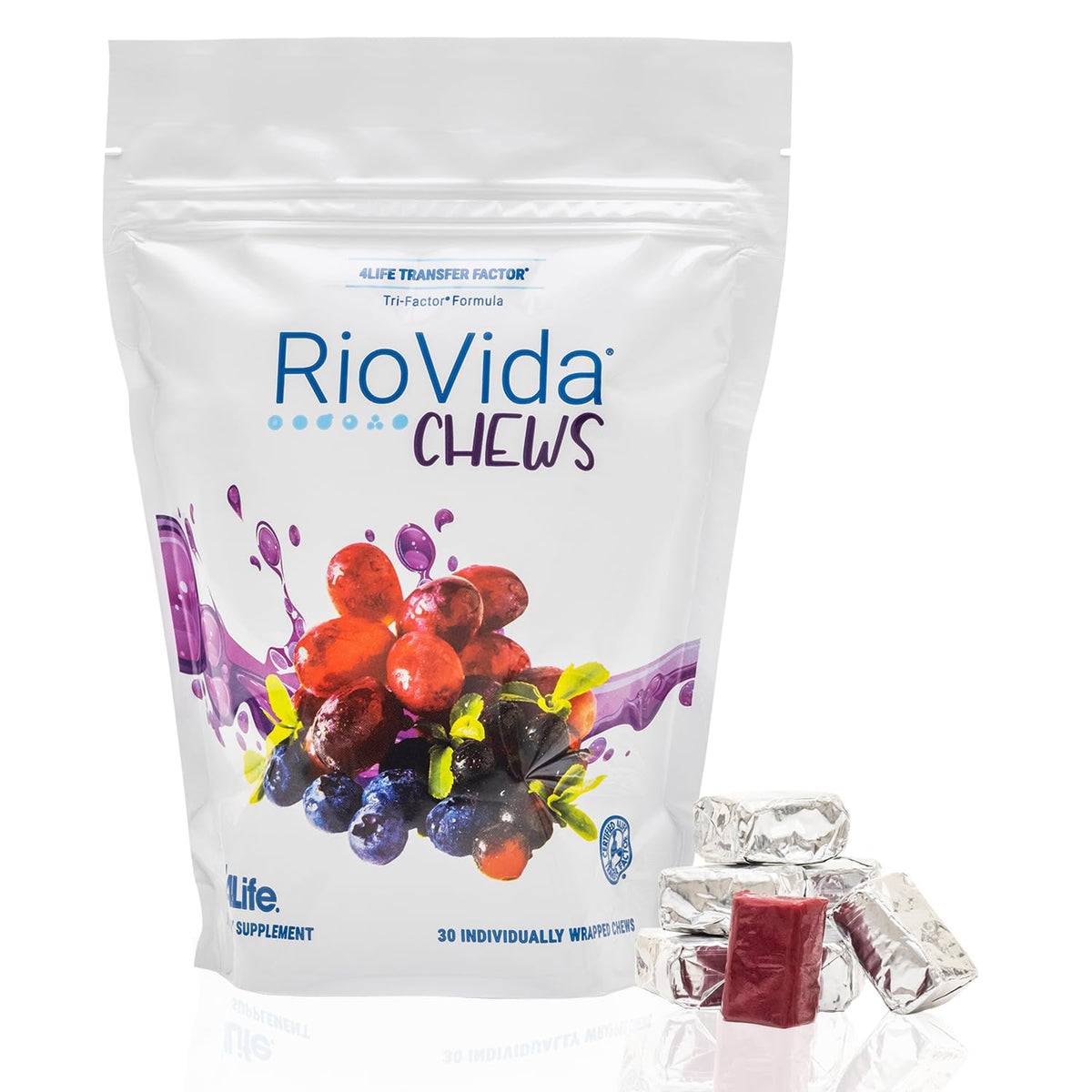 4Life RioVida Chews Berry Immune Support with Vitamin C - 30 Chews