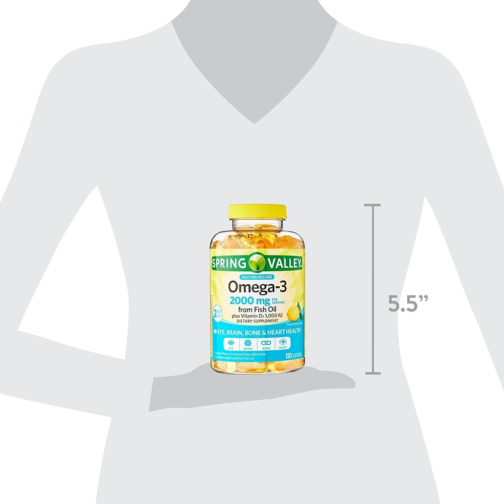 Convergence Maximum Care Omega-3 Fish Oil - 120 Softgels - image 4