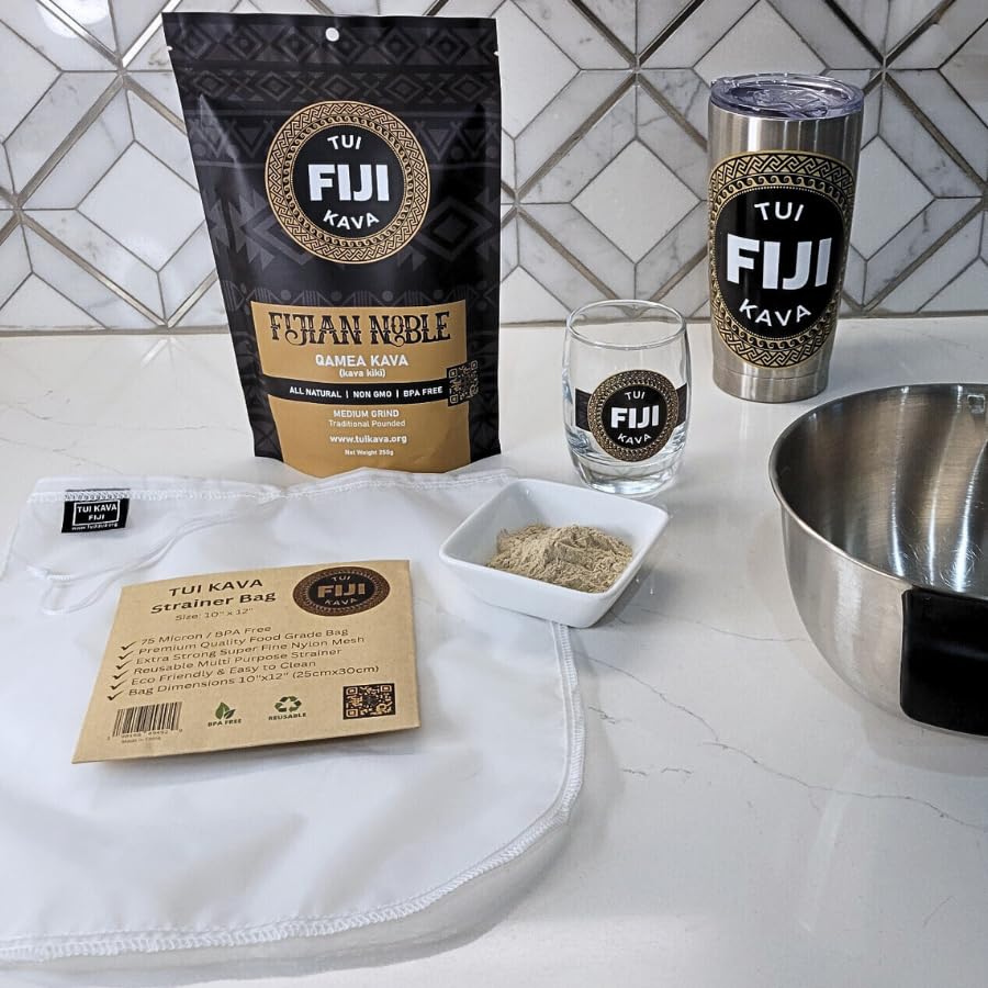 TUI KAVA Traditional Pounded Medium Grind Kava