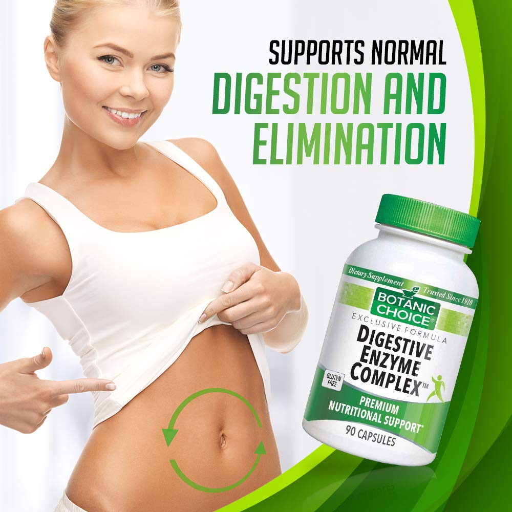 Botanic Choice Digestive Enzyme Complex - 90 Capsules - image 6