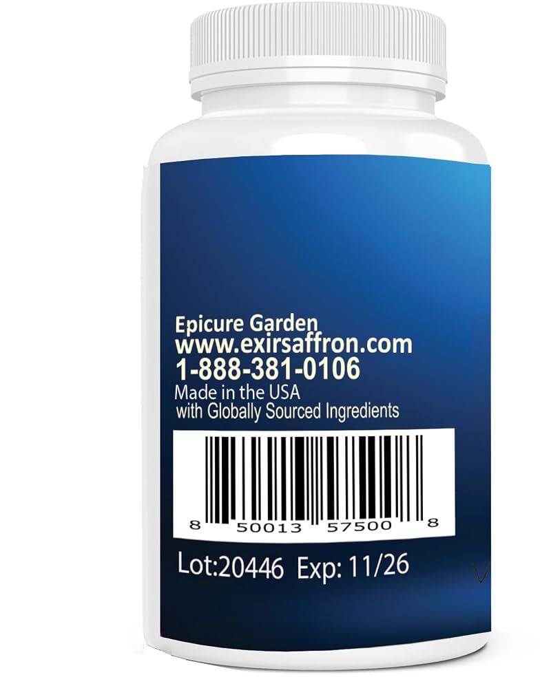 EXIR Eye Supplement with Lutein & Saffron - 60 Capsules - image 7
