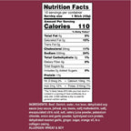 Ostrim Beef & Ostrich Jerky Snack Sticks Teriyaki - 10 Pack - image 2