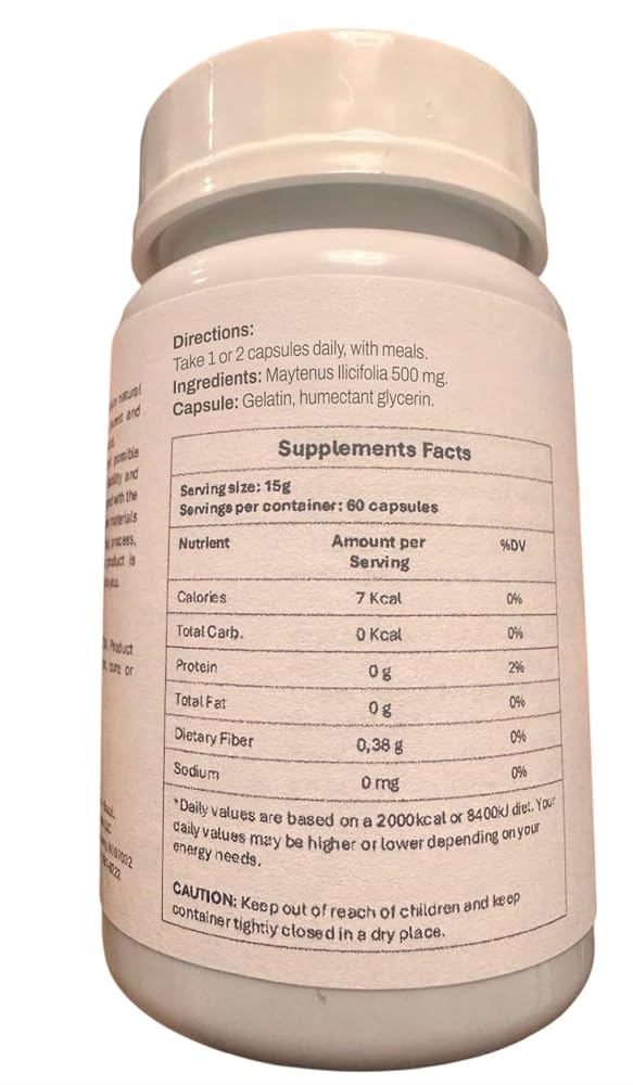 Ninho Verde Espinheira Santa 500mg - 60 Capsules - image 4