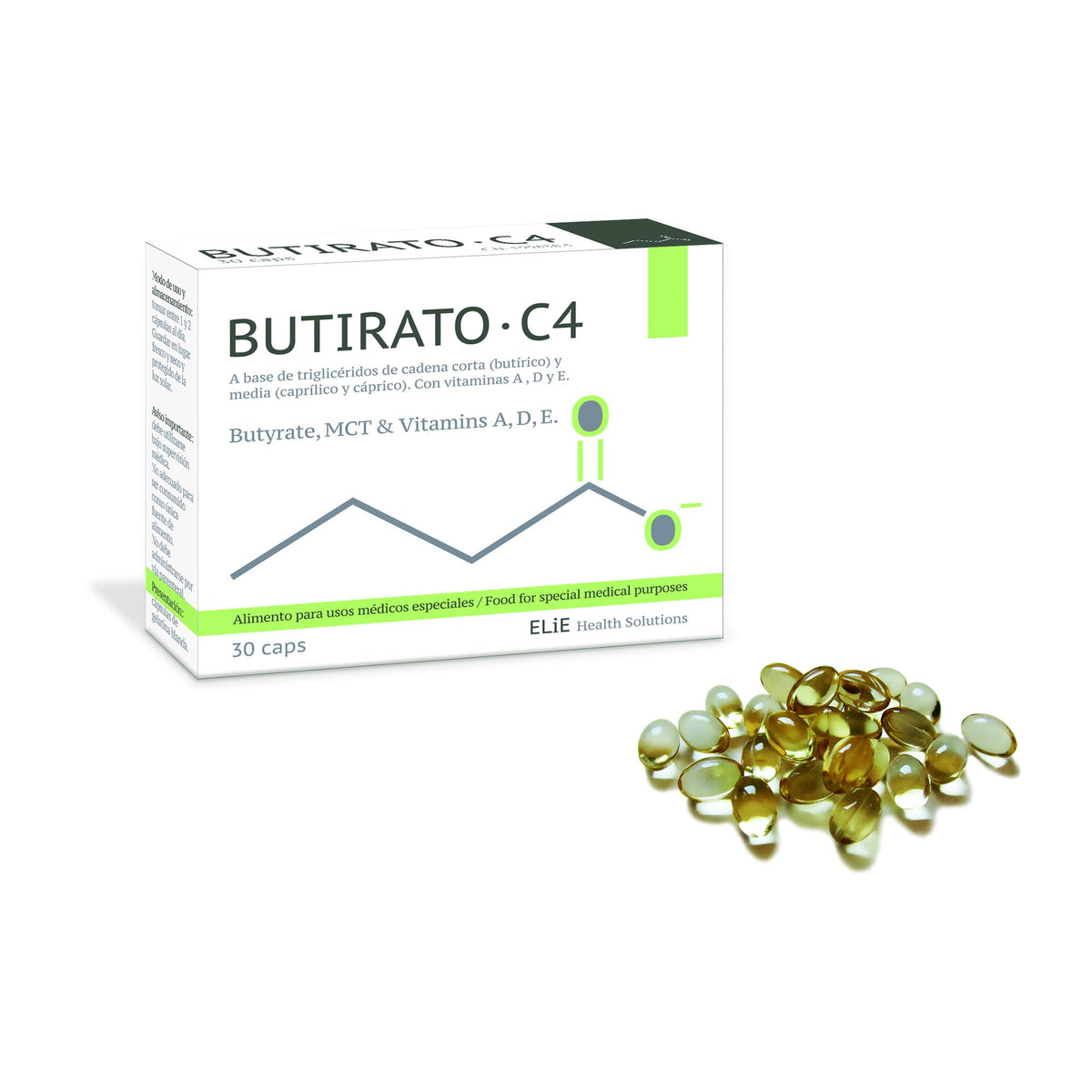 Butycaps Butyrate C4 - 30 Capsules