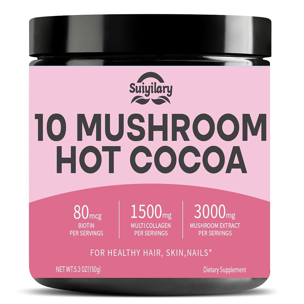 Suiyilary 10 Mushroom Coffee with Arabica w