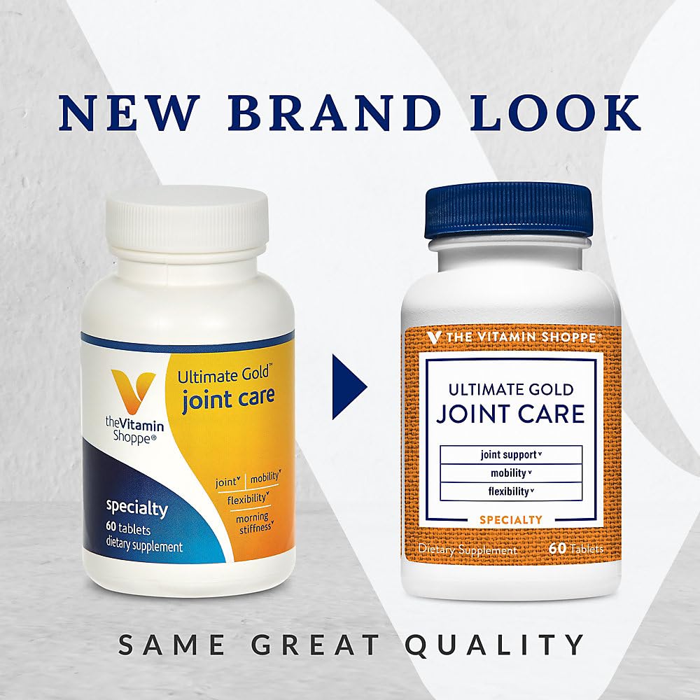 The Vitamin Shoppe Ultimate Gold Joint Care with Vitamin D3 - 60 Tablets - image 2