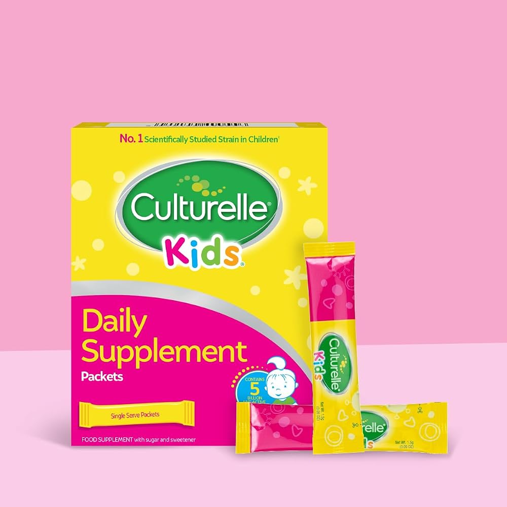 Culturelle Kids Daily Probiotic Supplement Age 3+ - 30 Packets - image 2