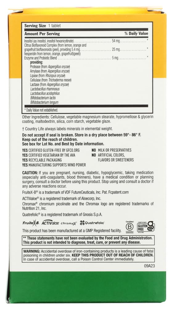 Country Life Multivitamin Women Core Daily 1 - 60 Tablets - image 2