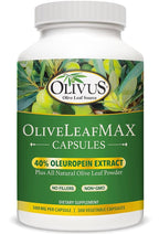 Olivus OliveLeafMAX Olive Leaf Extract (40% Oleuroepin) + Organic