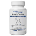 Superior Labs Acetyl L-Carnitine 500 mg Energy Support - 200 Vegetarian Capsules