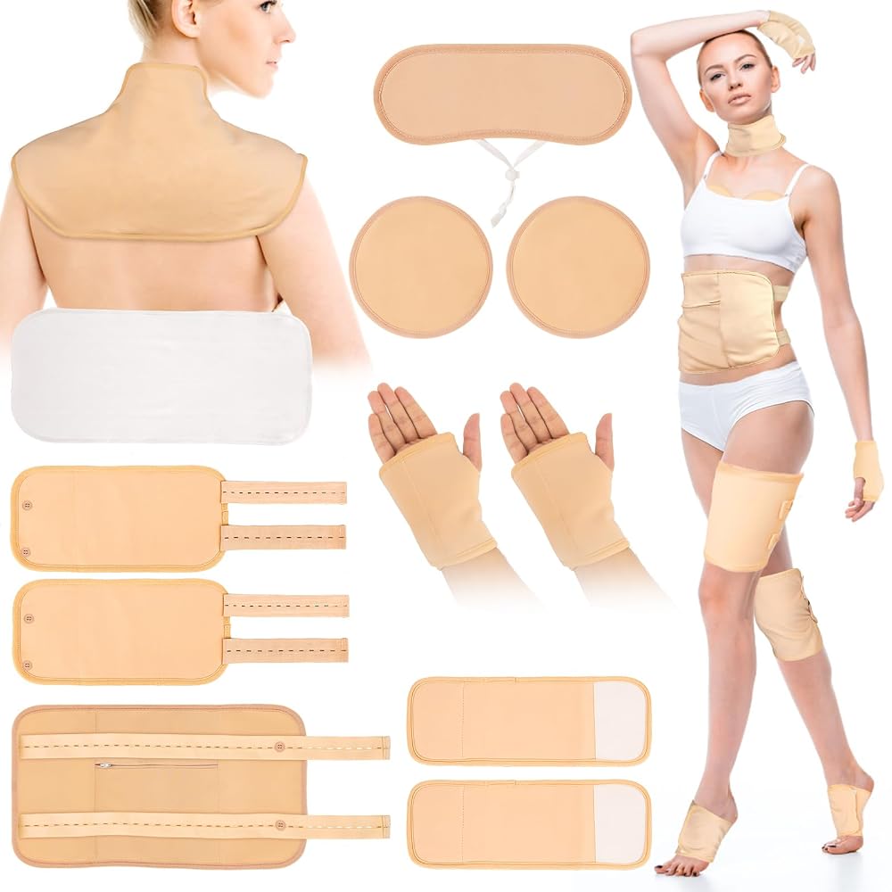 YHOVID 13 Pcs Castor Oil Pack Wrap - image 2