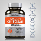 Piping Rock Chitosan Supplement 1200 mg - 180 Capsules - image 3