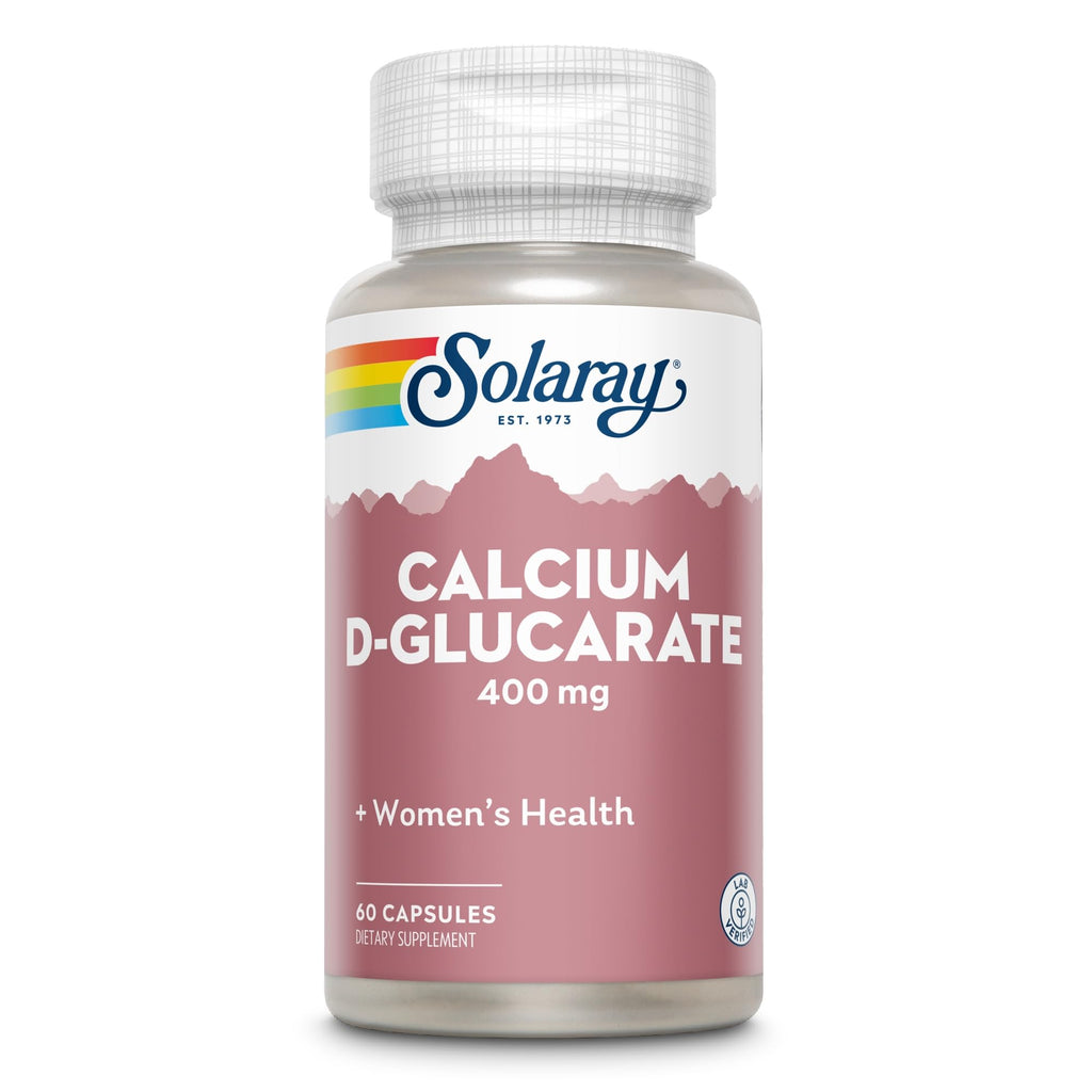 Solaray Calcium D-Glucarate 400mg - 60 Capsules