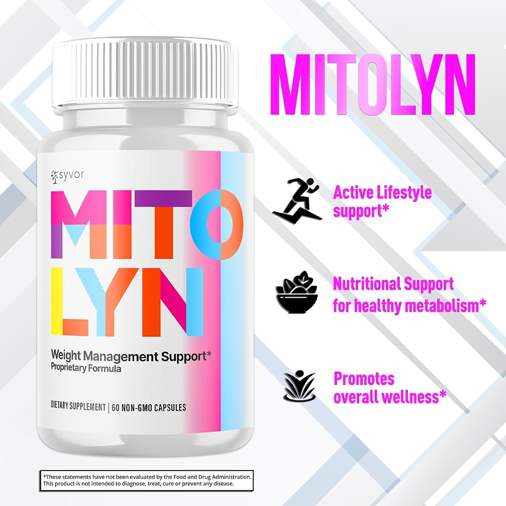 Syvor Mitolyn Capsules Weight Support - 180 Capsules - image 4