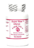 SOR, Inc. Bovine Raw Uterus Glandular Tissue - 100 Capsules