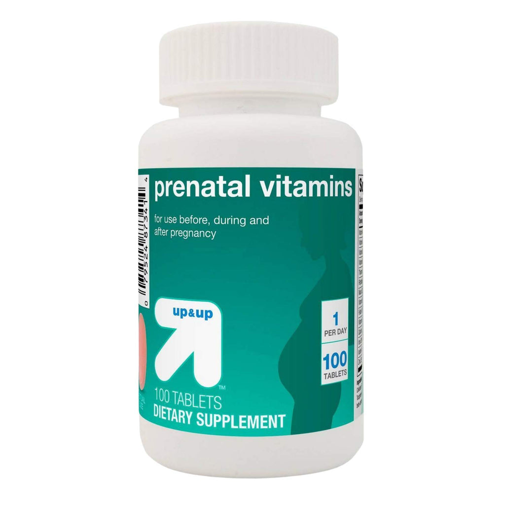Up & Up Prenatal Vitamins Dietary Supplement - 100 Tablets