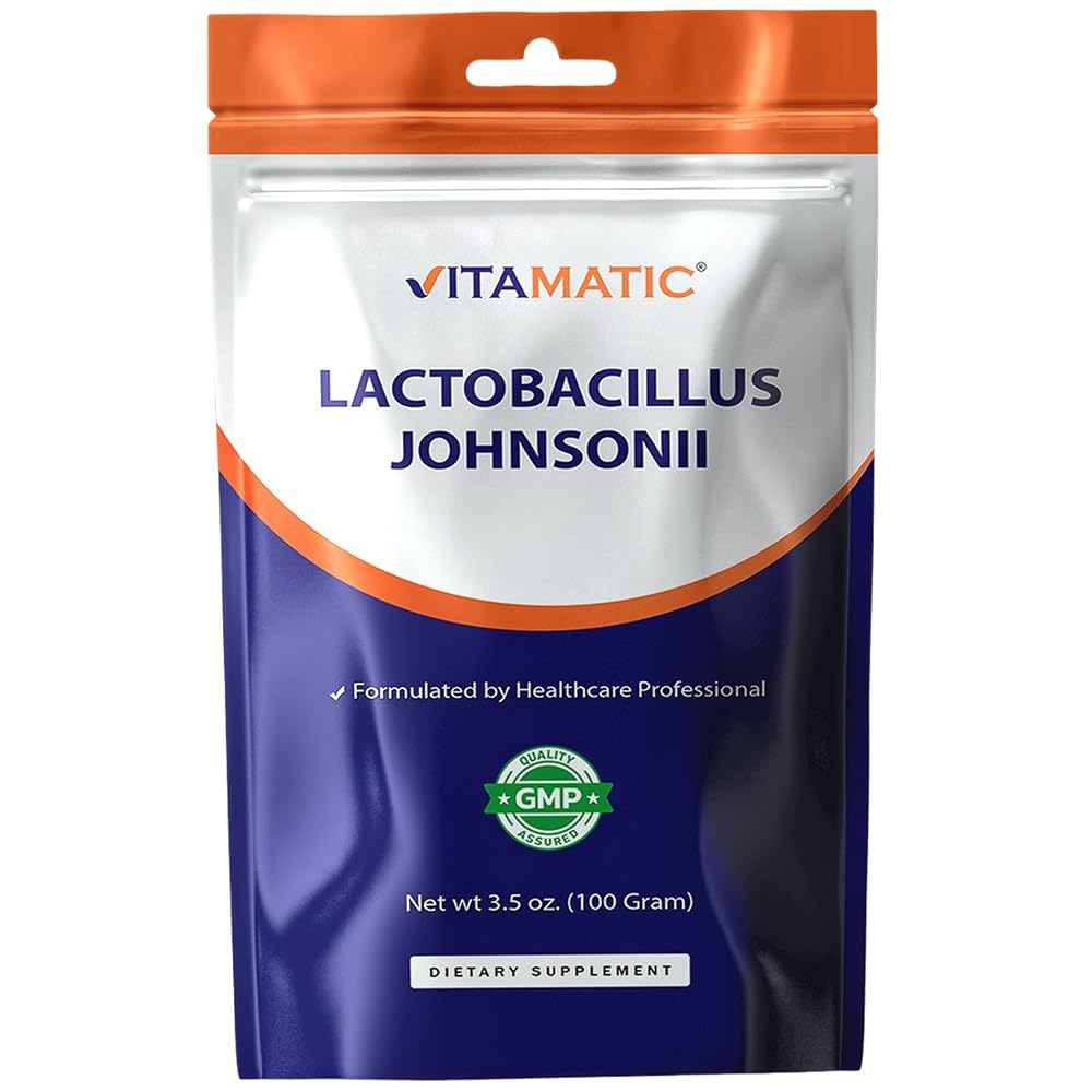 Vitamatic Lactobacillus Johnsonii Probiotic Powder - 100 Servings