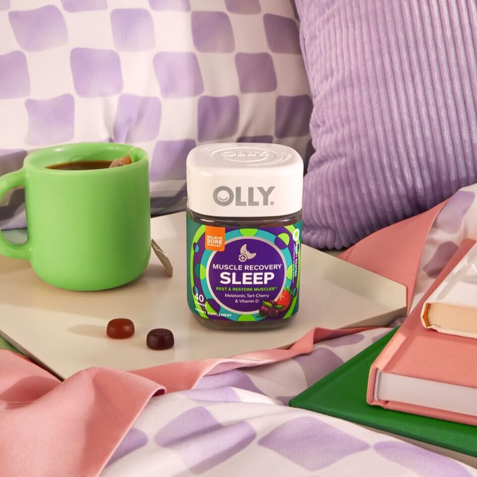 OLLY Muscle Recovery Sleep Gummy Supplement - 40 Count - image 9