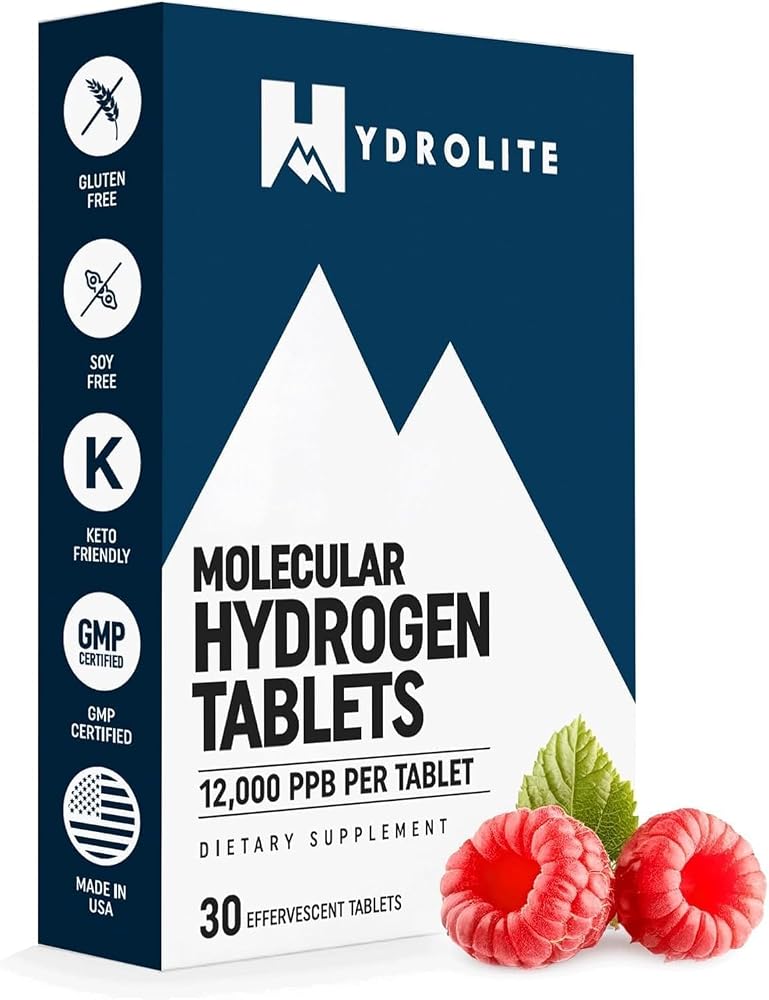 HydroLite Molecular Hydrogen Tablets for Drinking Water with Magnesium