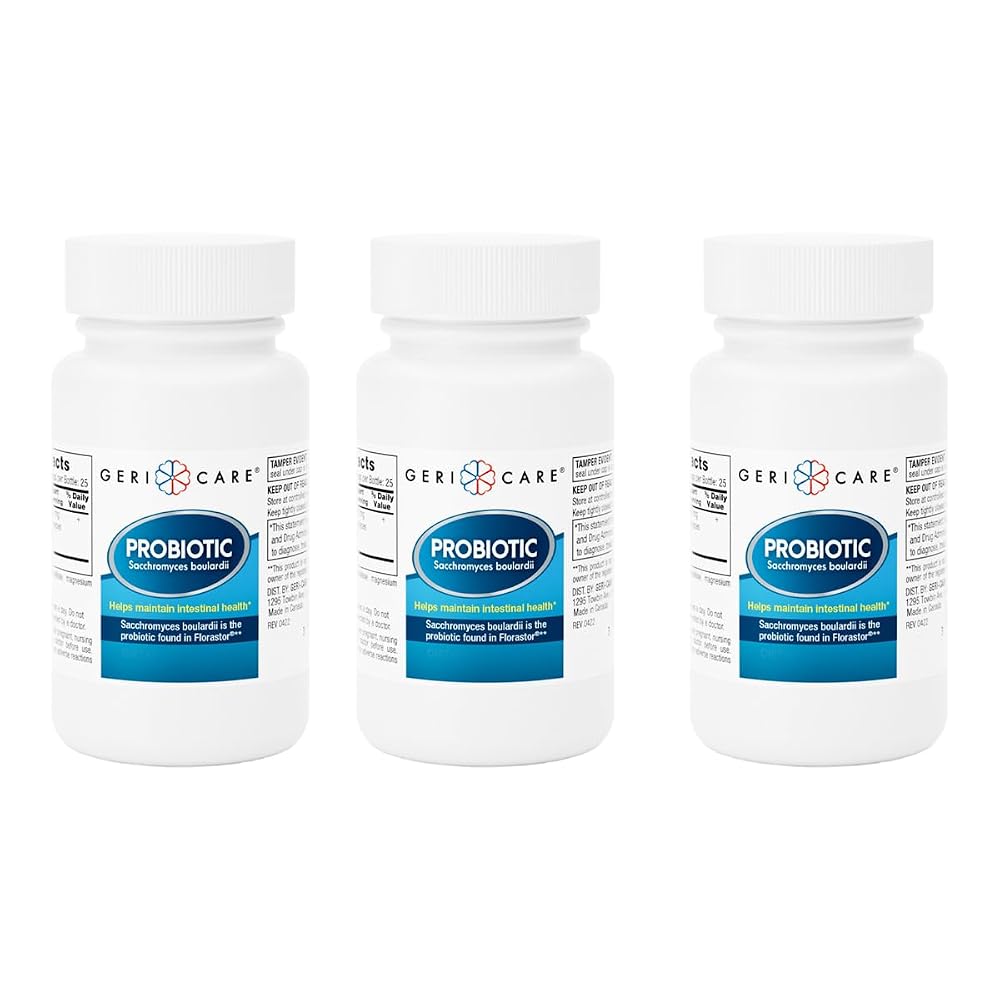 GeriCare S. Boulardii Probiotic and Digestive Health Supplement