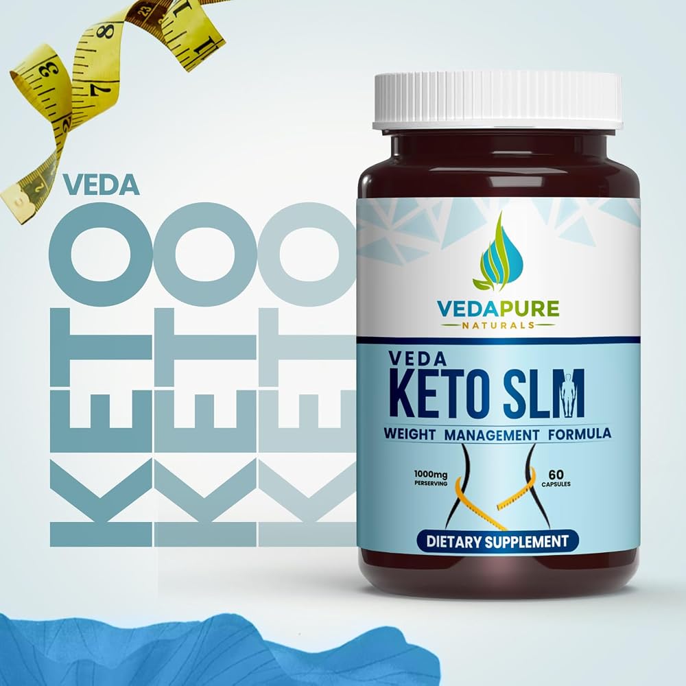 VEDAPURE Naturals Veda Keto SLM 1000 mg - 60 Capsules - image 4