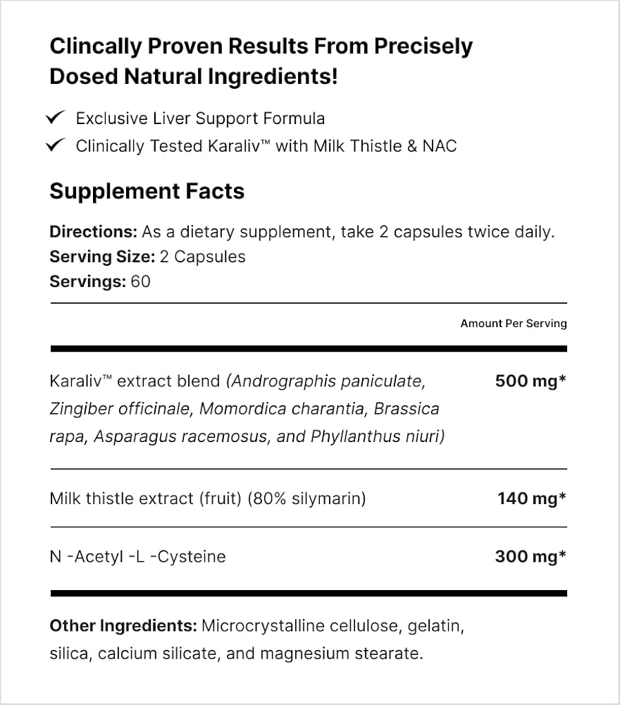 MuscleMeds Liver Detox & Defend Herbal Support - 60 Capsules - image 2