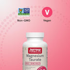 Jarrow Formulas Magnesium Taurate 300 mg - 90 Vegetarian Capsules - image 4
