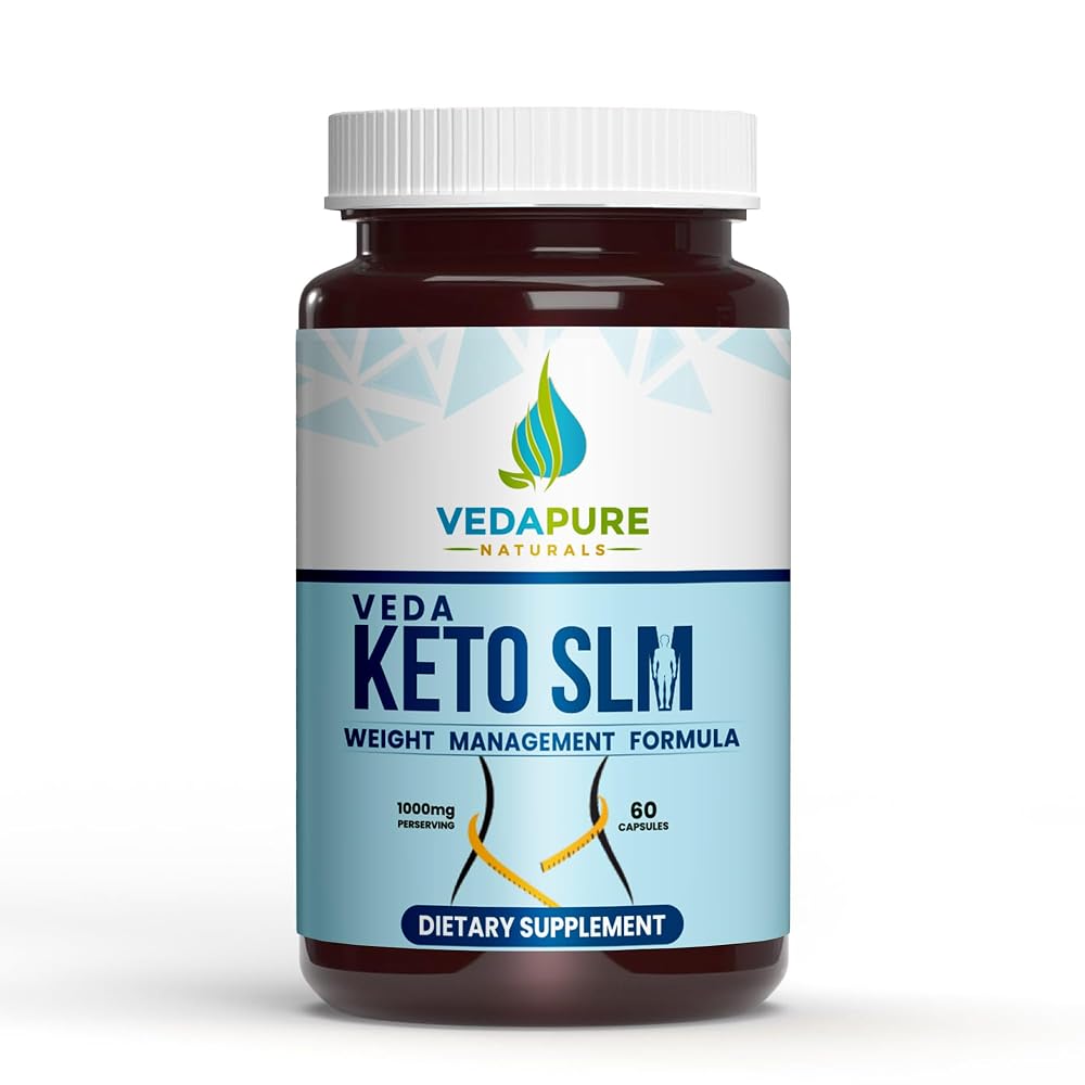 VEDAPURE Naturals Veda Keto SLM 1000 mg - 60 Capsules