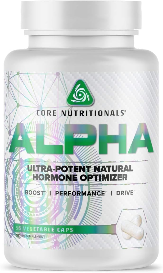 Core Nutritionals Alpha Hormone Optimizer Men's Health - 56 Vegetarian Capsules
