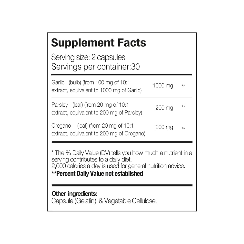 Paleolf Oregarlix Gut Health Supplement - 180 Capsules - image 4