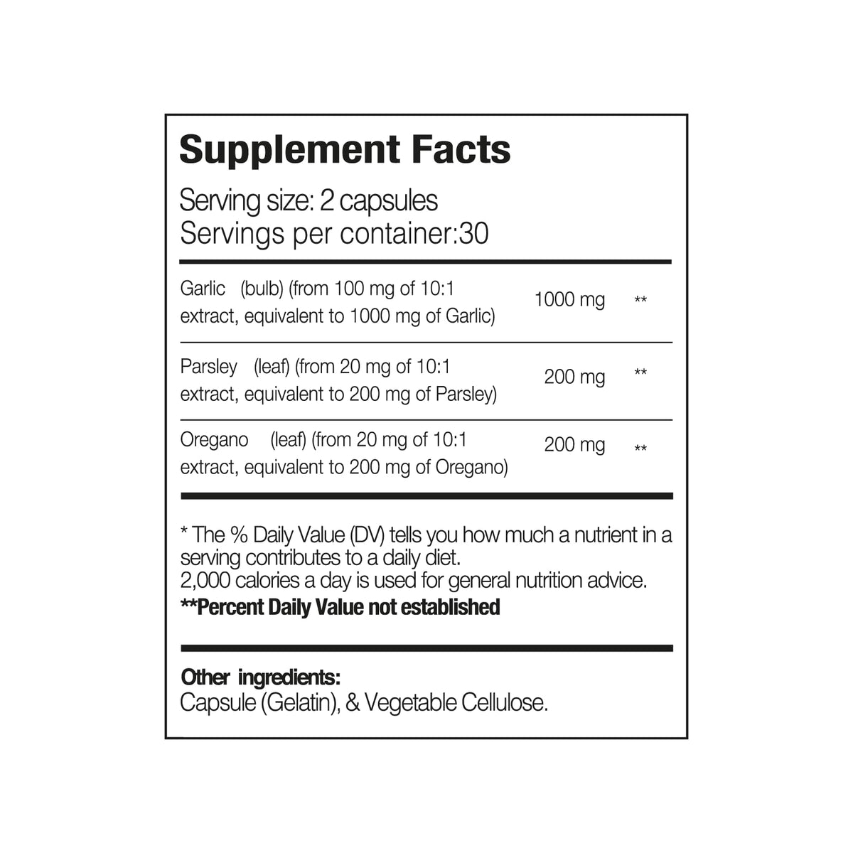 Paleolf Oregarlix Gut Health Supplement - 180 Capsules - image 4