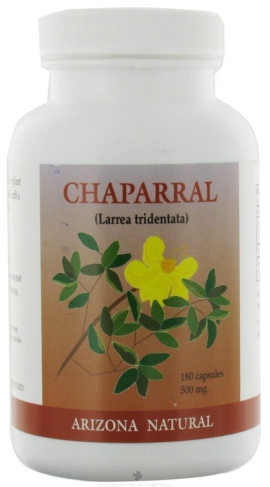 Arizona Natural Chaparral 500mg - 180 Capsules