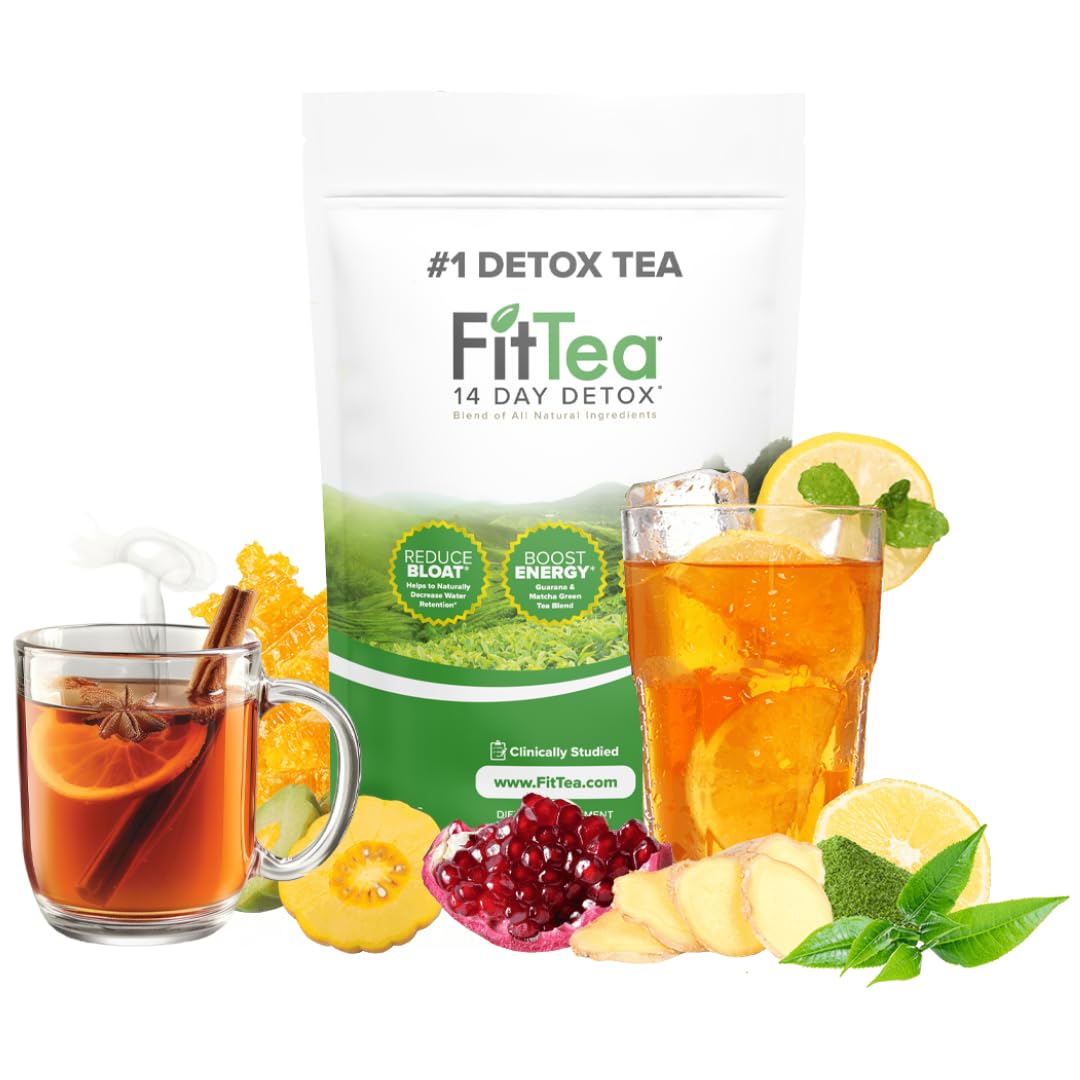 The ORIGINAL FitTea 14 Day Detox Tea for Weight Loss and Belly Fat