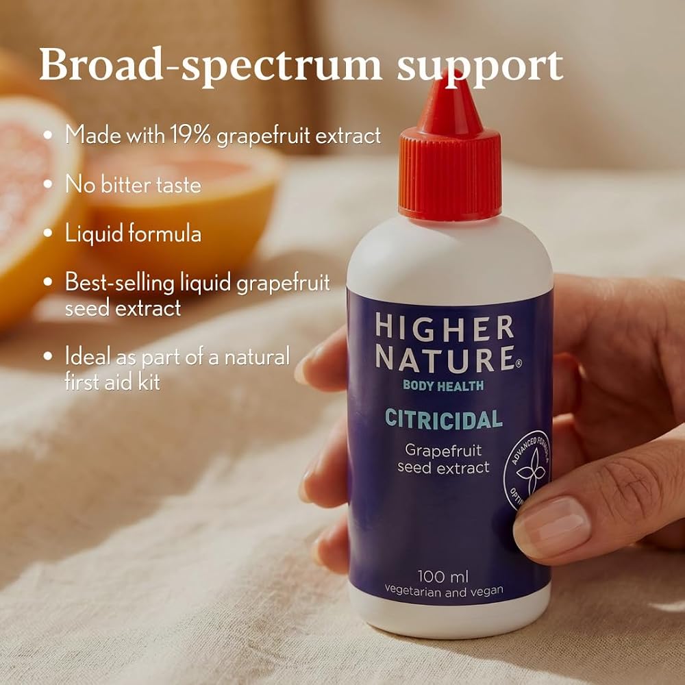 Higher Nature Citricidal Grapefruit Seed Extract - 100ml - image 3