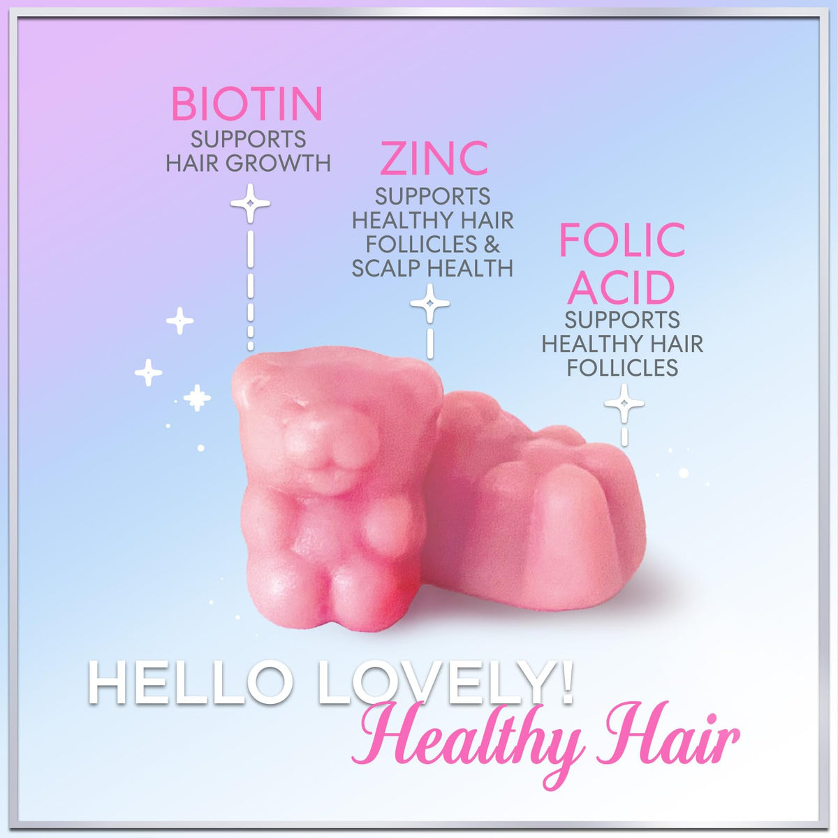 Hello Lovely! Hair Vitamin Gummy - Advanced Hair