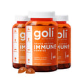 Goli Triple Action Immune Gummies with Vitamin C, D & Zinc - 180 Count