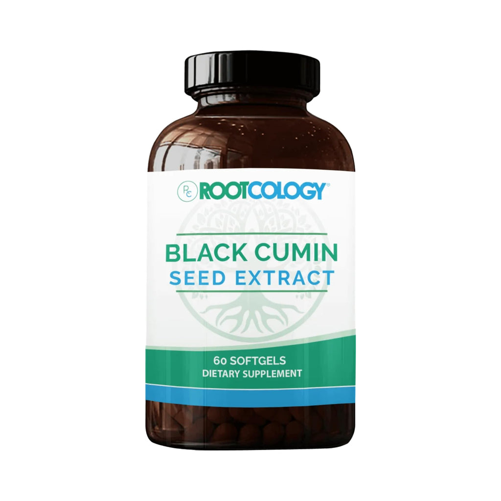 Rootcology Black Cumin Seed Extract Softgels - 60 Count